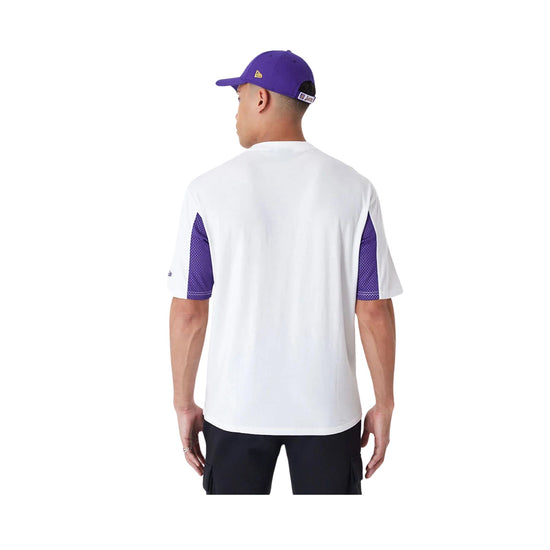 Retro T-shirt con logo Lakers sul petto