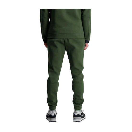 Pantalone Uomo in misto cotone con coulisse in vita e logo stampato