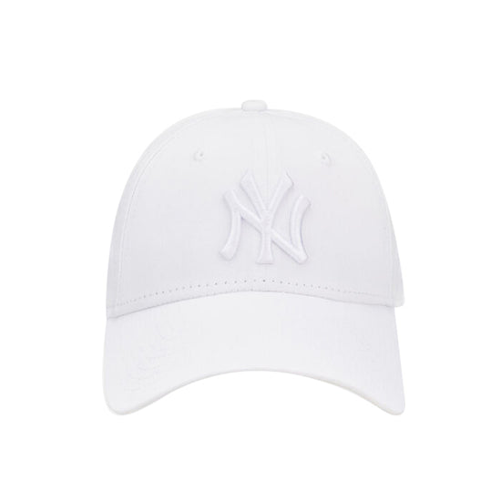 Cappello Unisex bianco con logo Yankees tono su tono