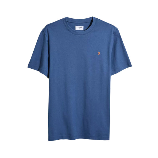 T-Shirt Uomo blu con maniche corte