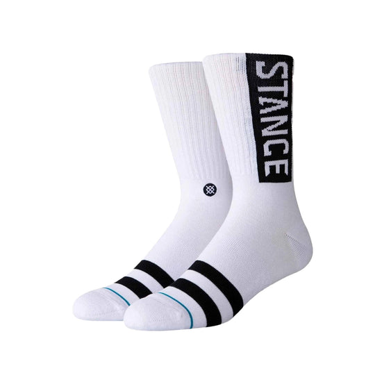 Calzini Unisex bianchi con logo Stance Og