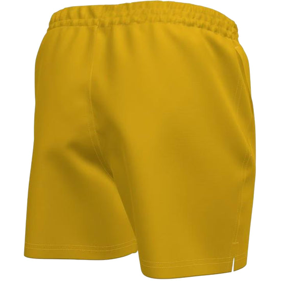 Costume Uomo Oro a pantaloncino, con coulisse e stampa logo a contrasto 
