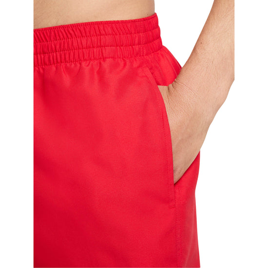 Costume Uomo Rosso, con tasche a filo e coulisse interna