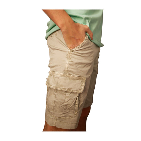 Bermuda Uomo Cargo Beige