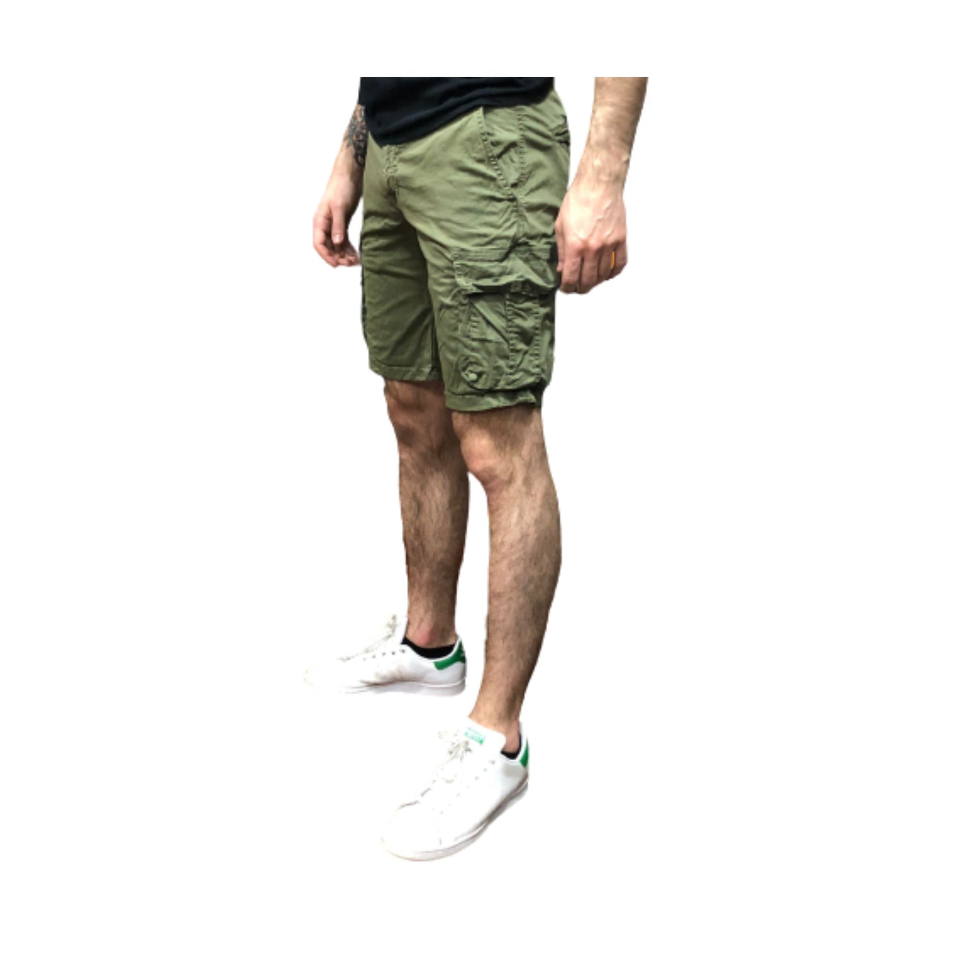 Bermuda Uomo Crago verde militare