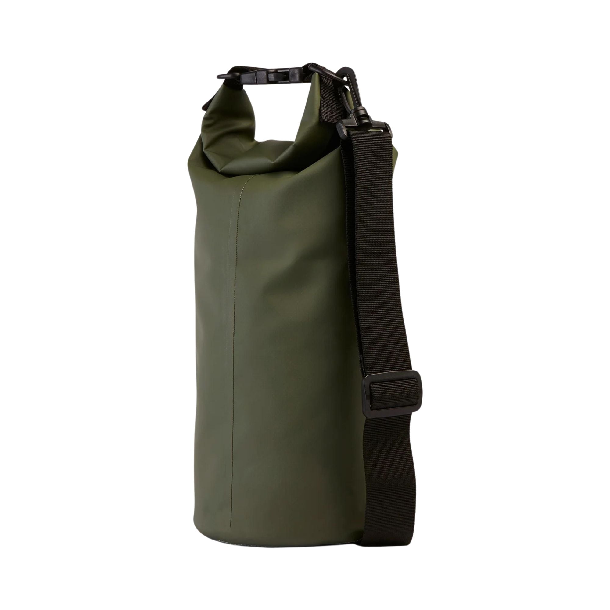 Borsa Unisex in PVC monocolore con logo stampato a contrasto