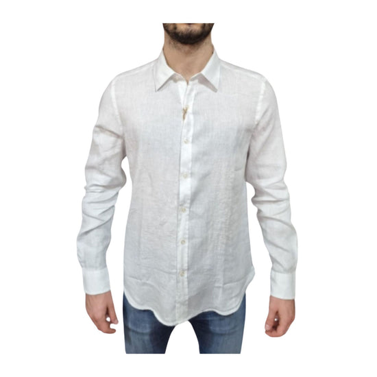 Camicia Uomo con colletto classico e maniche lunghe