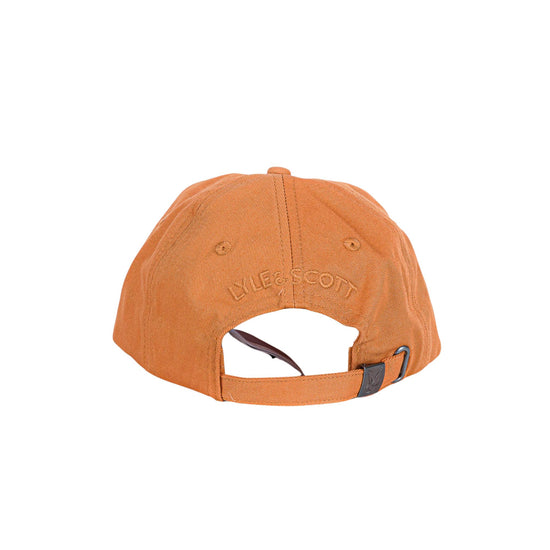 Cappello Arancione Unisex con corona regolabile e visiera curva