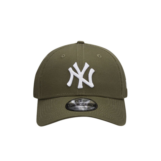 Cappello Uomo verde militare con logo Yankees