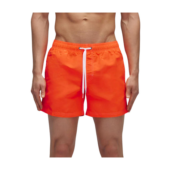 Costume Arancione Uomo in 100% poliammide con slip interno in rete