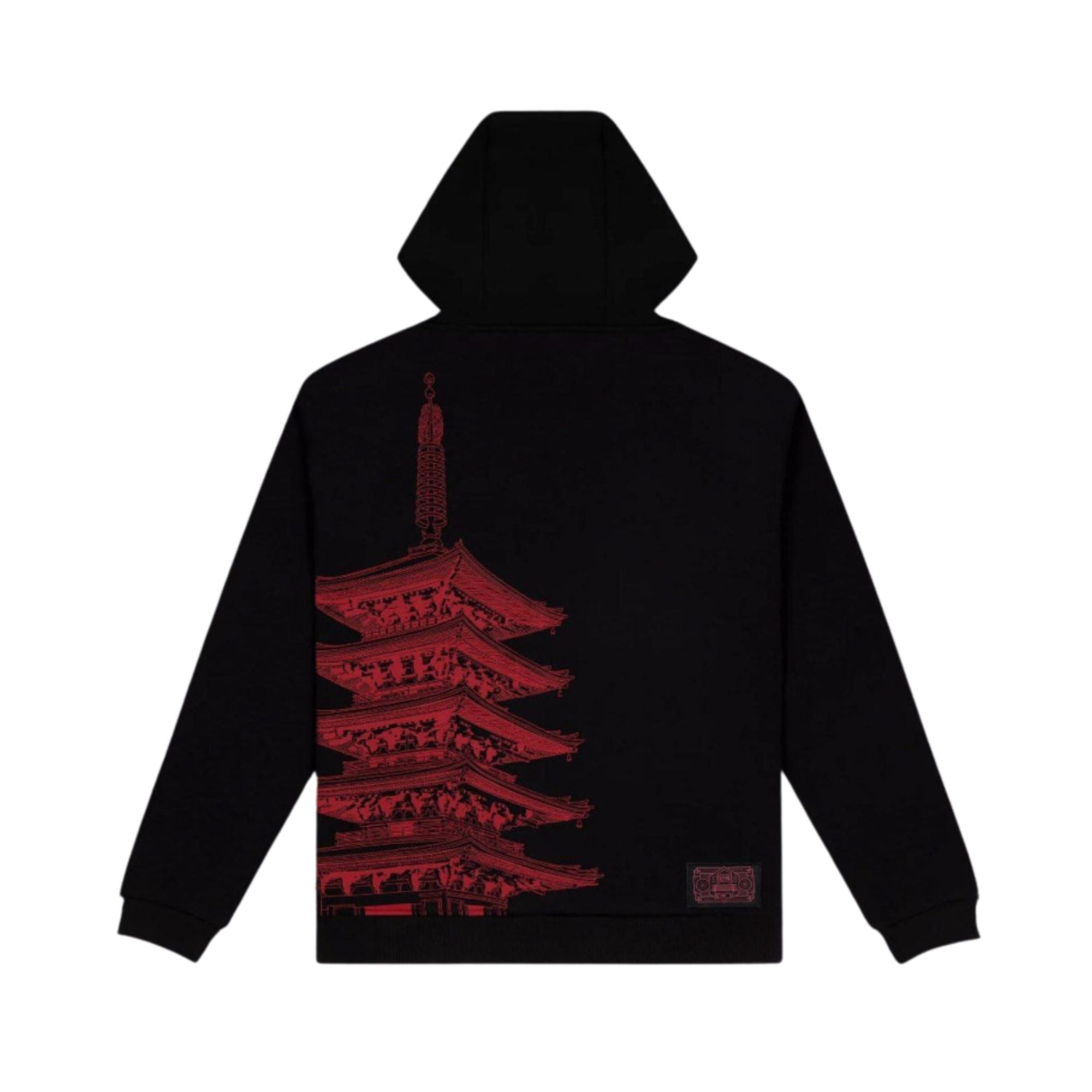 Felpa Con Cappuccio Gojira Bug Eyes Uomo – Nero Taglia XL, 80% Cotone, Merch Ufficiale