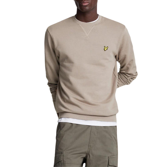 Felpa Uomo Heritage Taupe Brushback