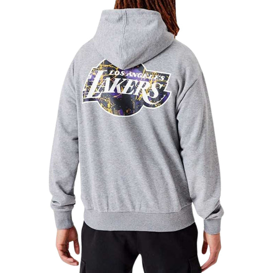 Felpa Uomo con logo Lakers sul petto