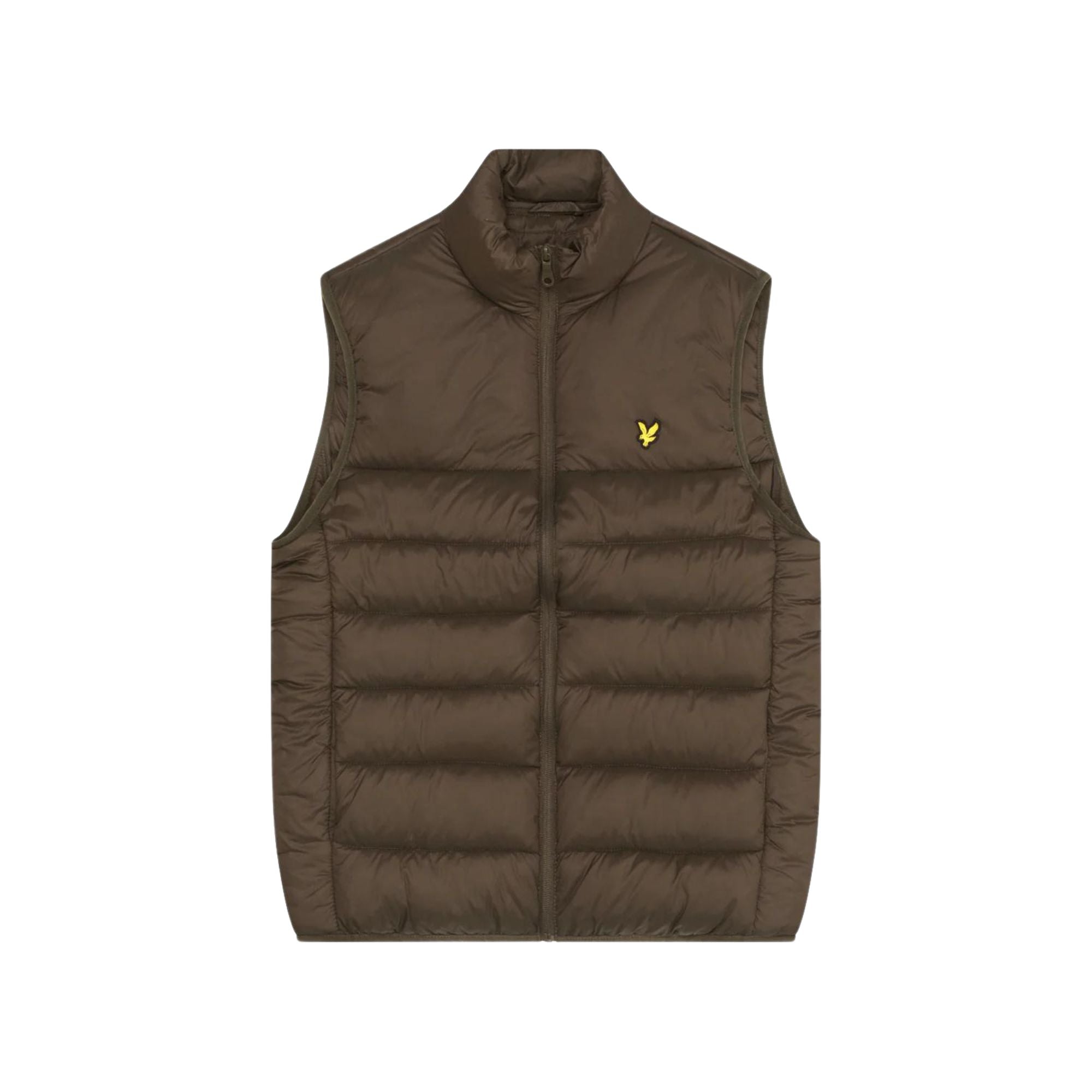 Gilet Nero Uomo con tasche laterali e micro logo frontale