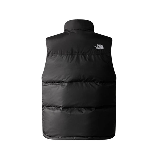 Retro Gilet con collo alto imbottito