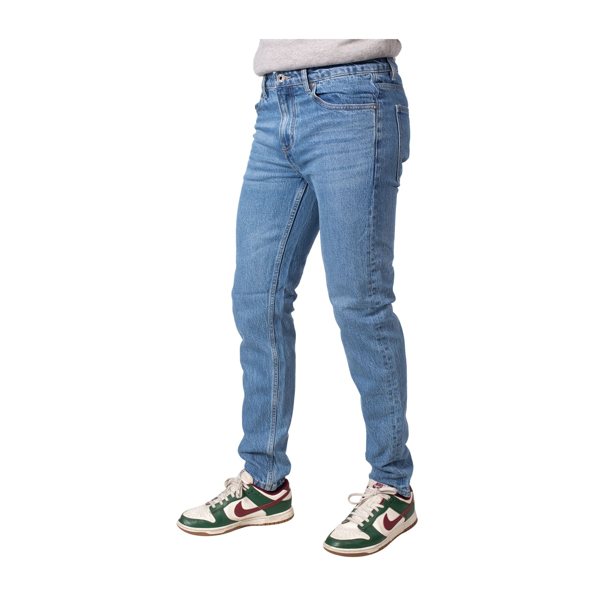 Jeans Uomo in cotone stretch con cinque tasche