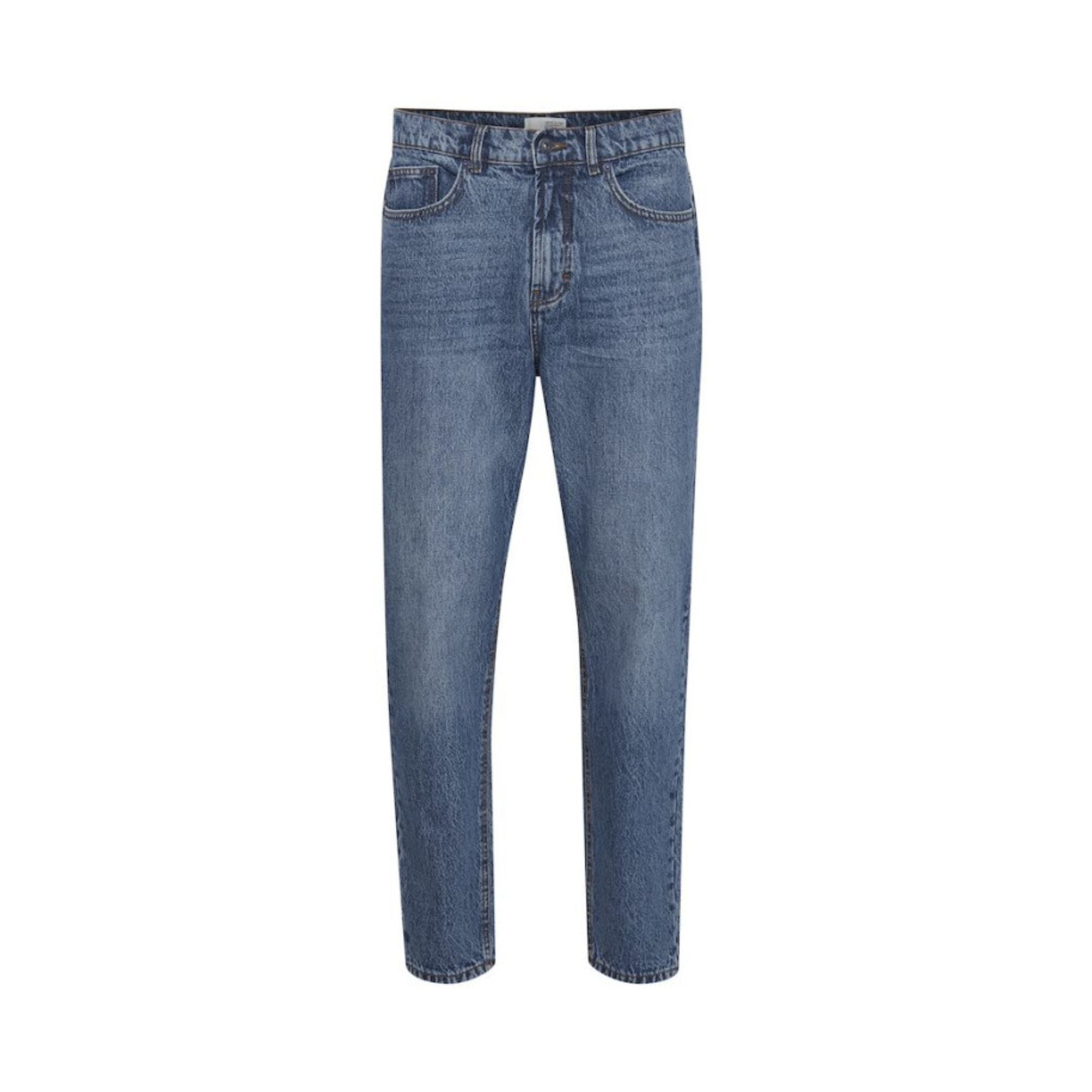 Jeans Uomo Dad Fit blu scuro