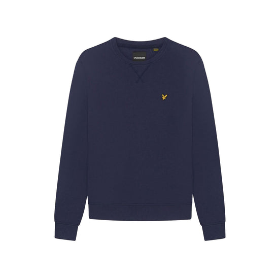 Felpa Uomo Girocollo Blu navy