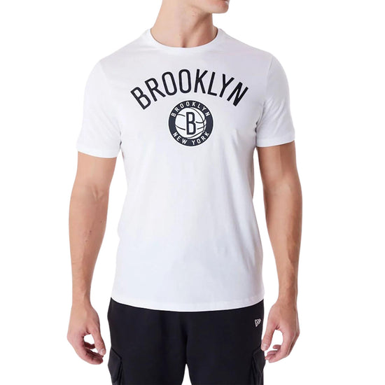 T-Shirt Uomo con logo Brooklyn Nets