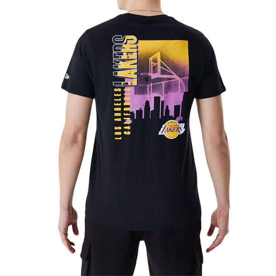 T-Shirt Uomo con stampa Skyline Lakers