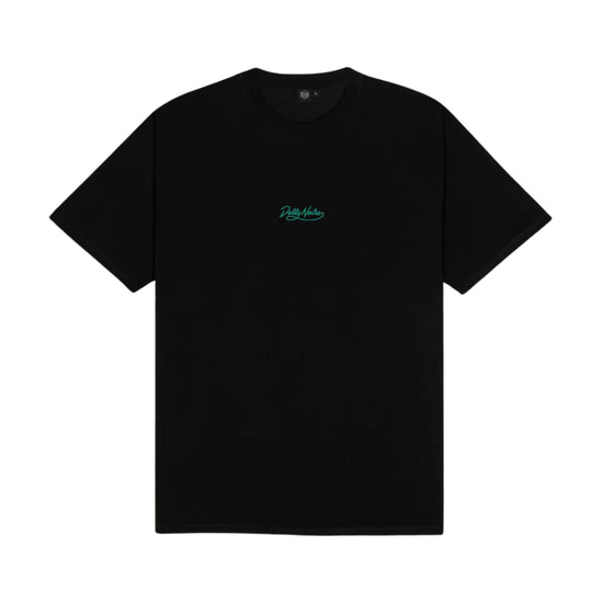 T-shirt Nera Uomo 100% cotone con girocollo