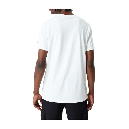 T-shirt Unisex con stampa laterale bianco