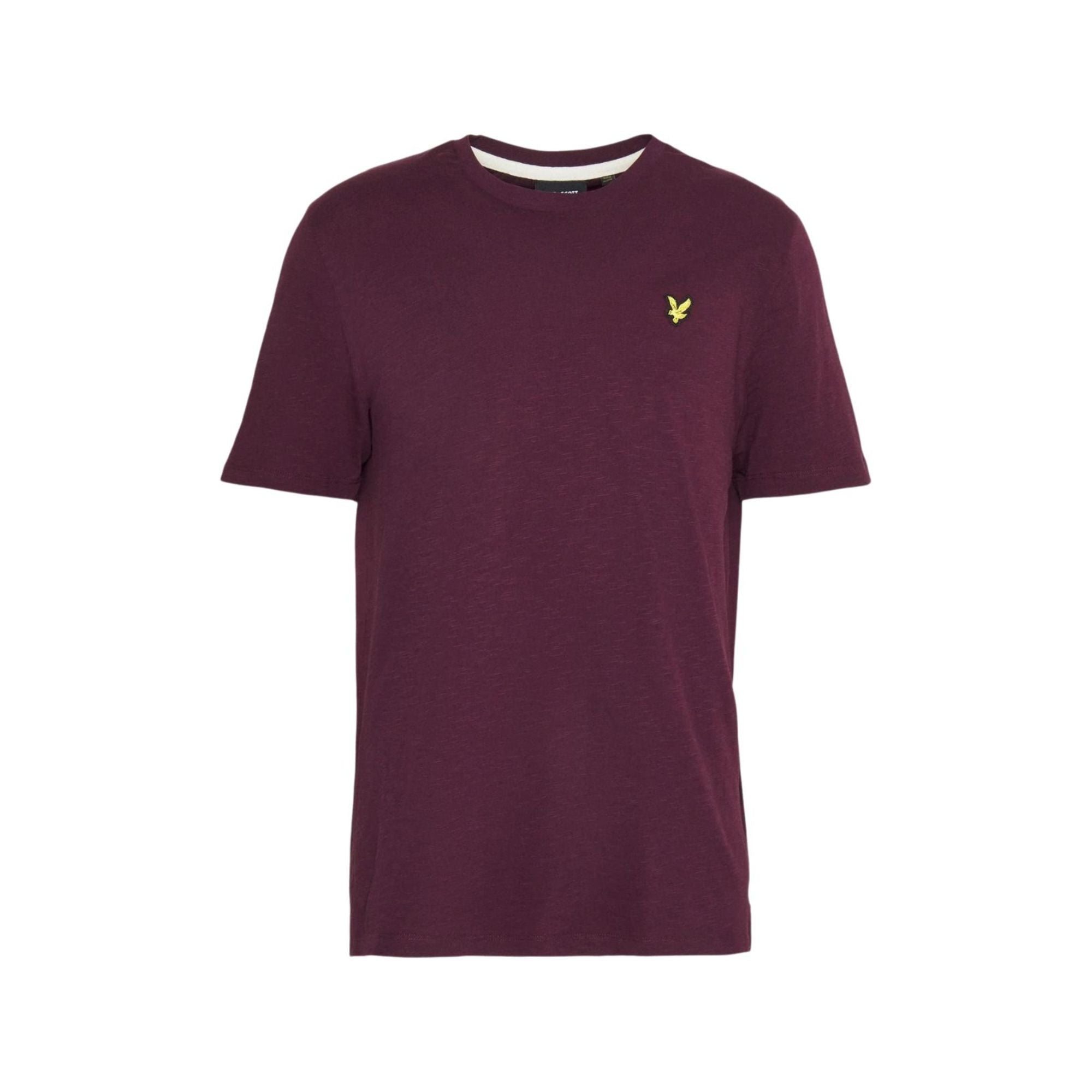 T-shirt con micrologo colore Bordeaux