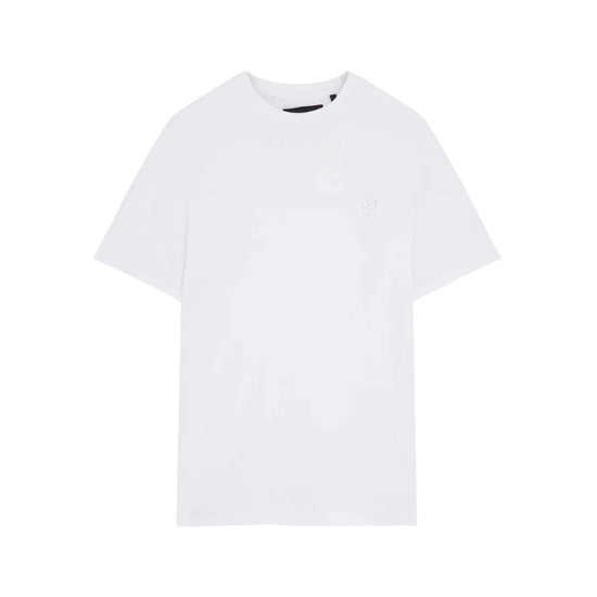 T-shirt Uomo tinta unita con logo laterale