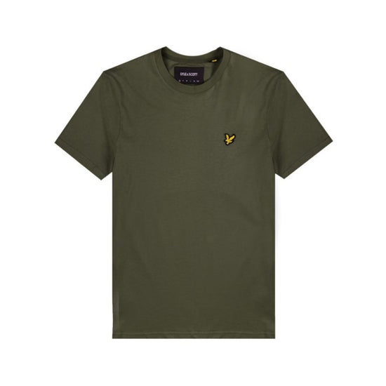 T-shirt Uomo verde oliva in cotone