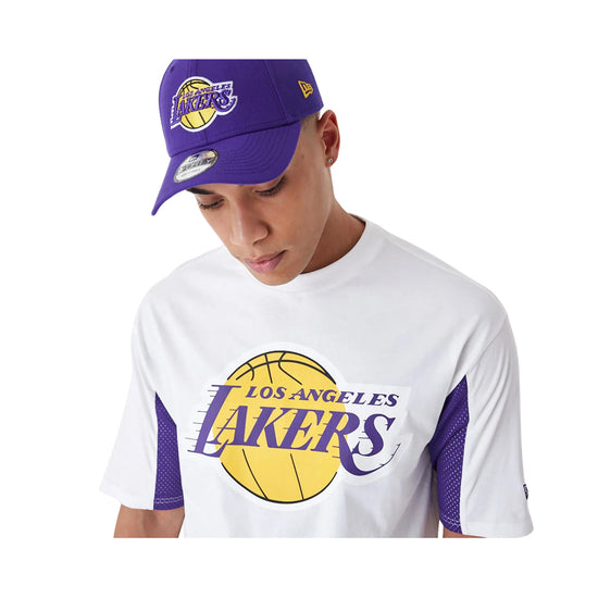 T-shirt con logo Lakers sul petto