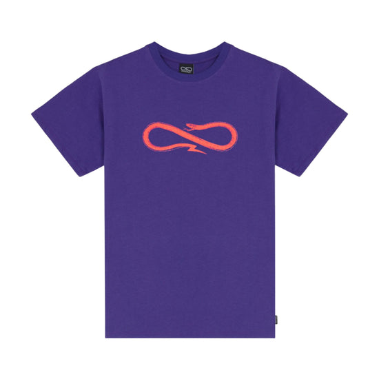 T-shirt Uomo con stampa viola