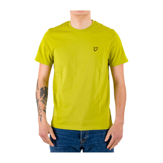 T-shirt Uomo Plain Verde Acido