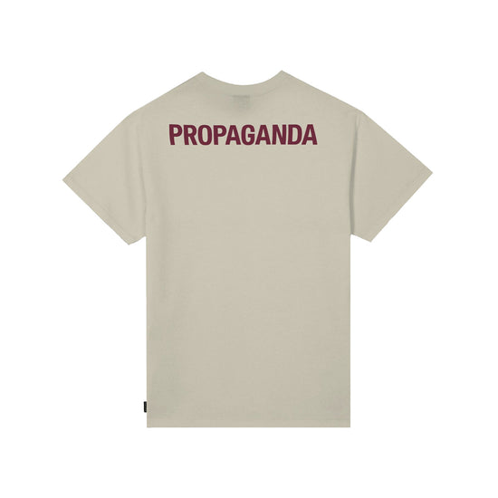 T-shirt Uomo Propaganda Logo Og Beige