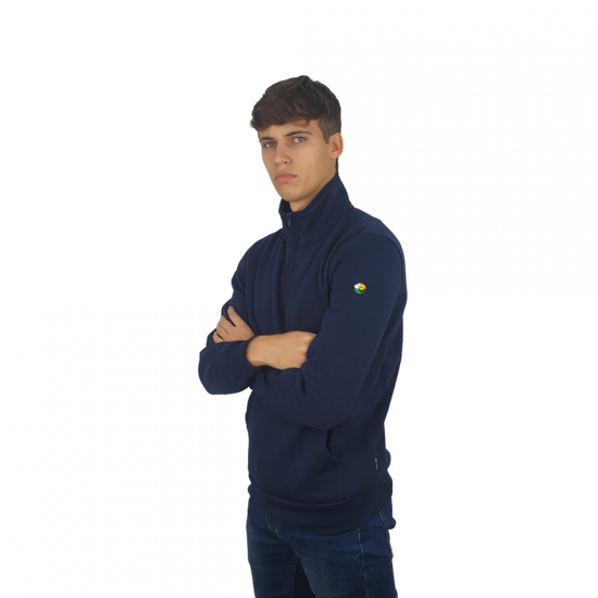 FELPA MARACANA MEZZA ZIP