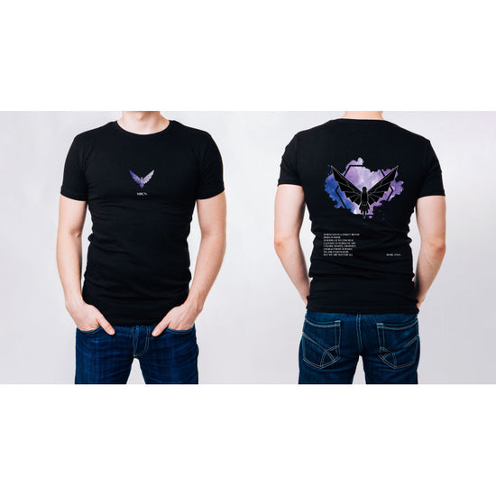 TSHIRT OVER WATERCOLOR